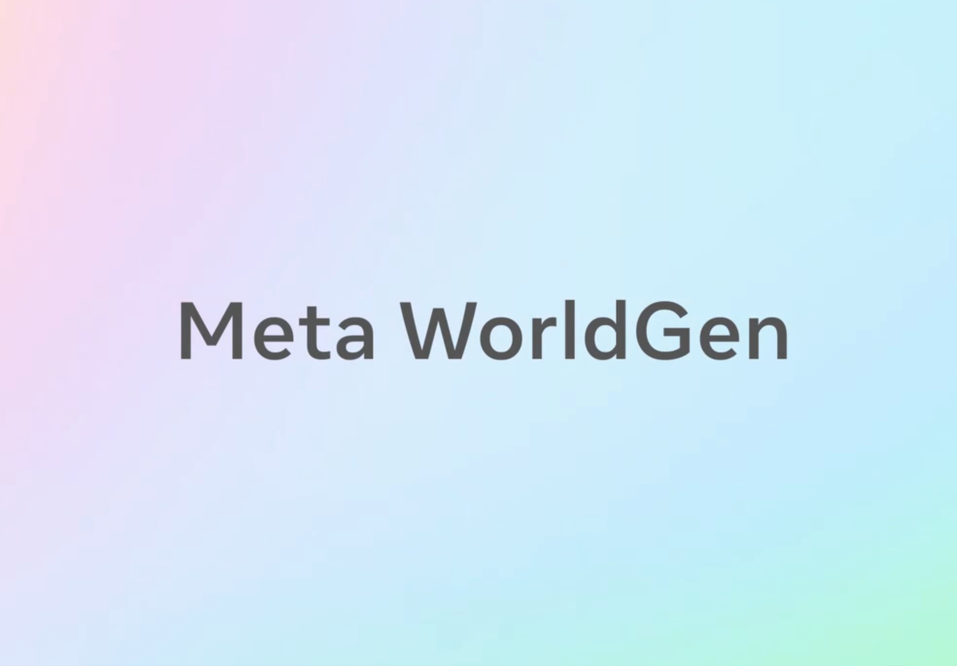 Meta Unveils WorldGen: Generative AI Transforms Creation of Interactive 3D Worlds