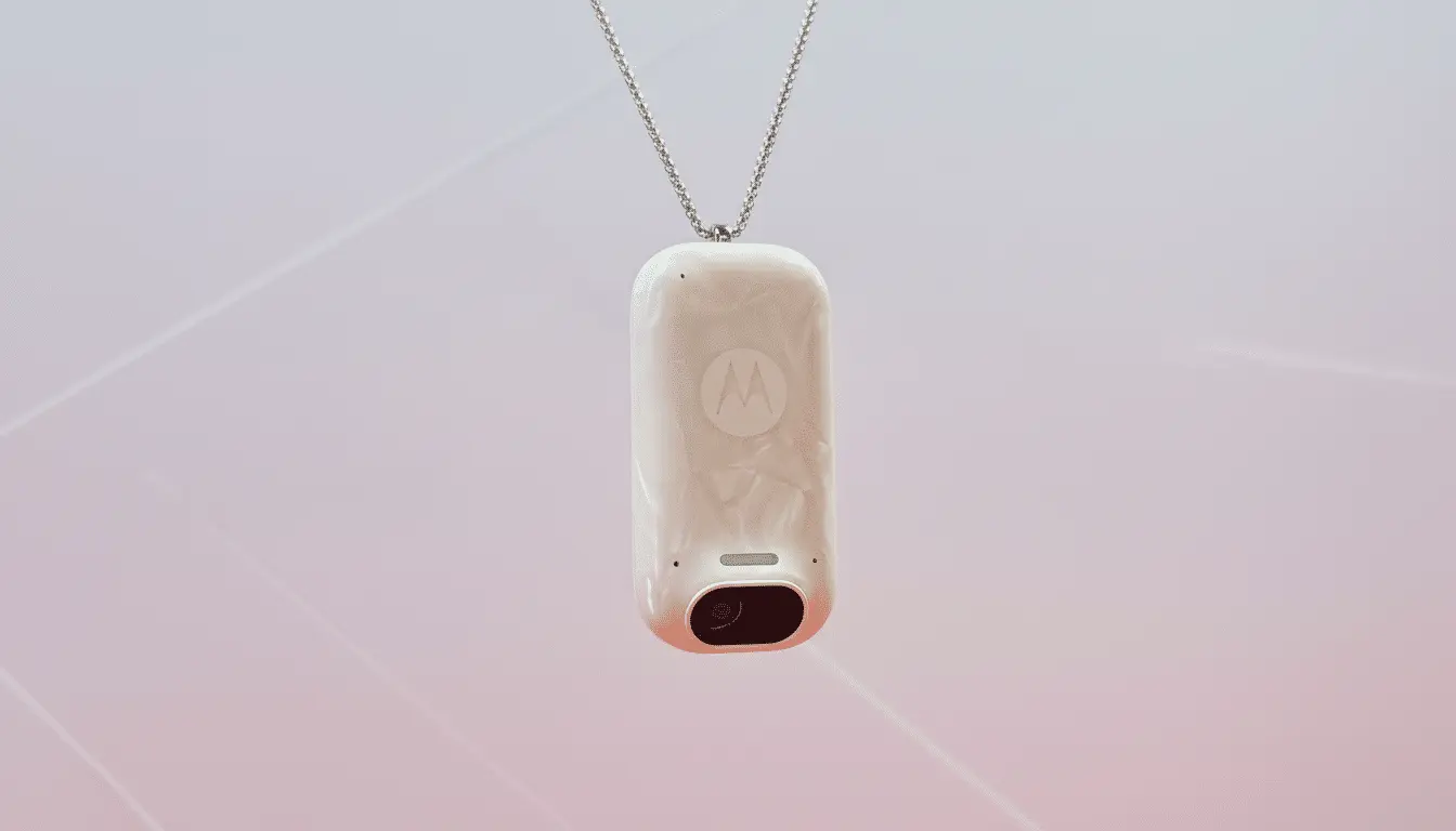Motorola Unveils Screenless AI Pendant Prototype at CES 2026