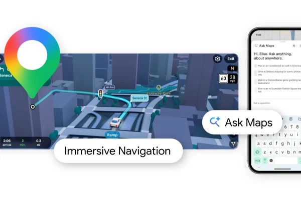 Google Maps Introduces Gemini-Powered ‘Ask Maps’ and ‘Immersive Navigation’ Features