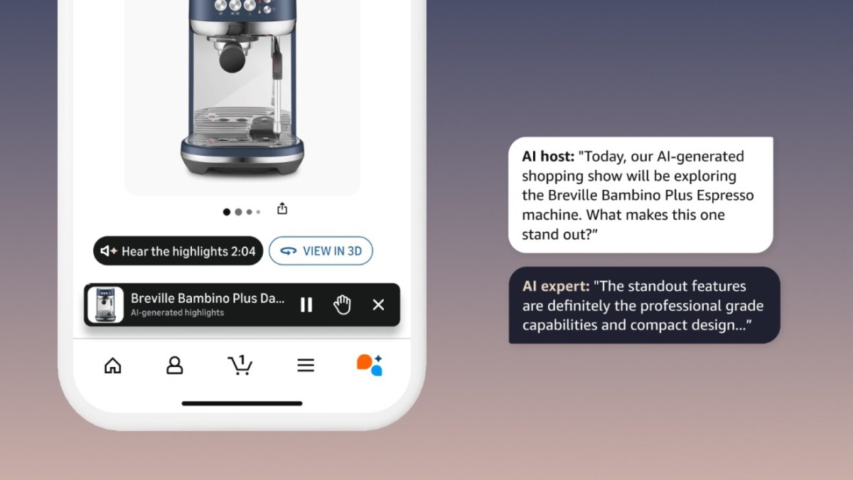 Amazon Introduces AI-Powered Audio Q&A Feature on Product Pages