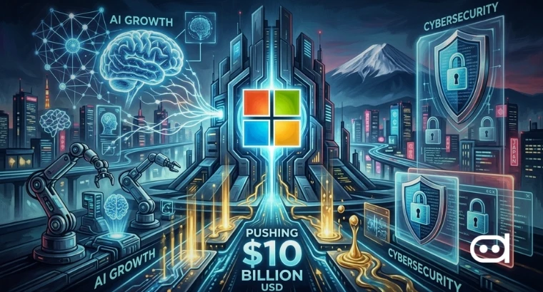 Microsoft’s $10 Billion Investment in Japan Boosts AI and Cybersecurity Initiatives
