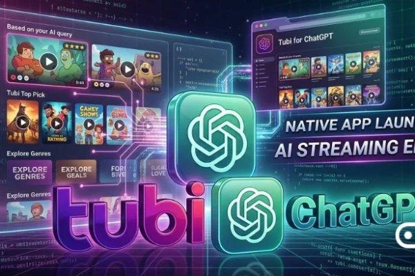 Tubi Pioneers Streaming Integration with Native ChatGPT App