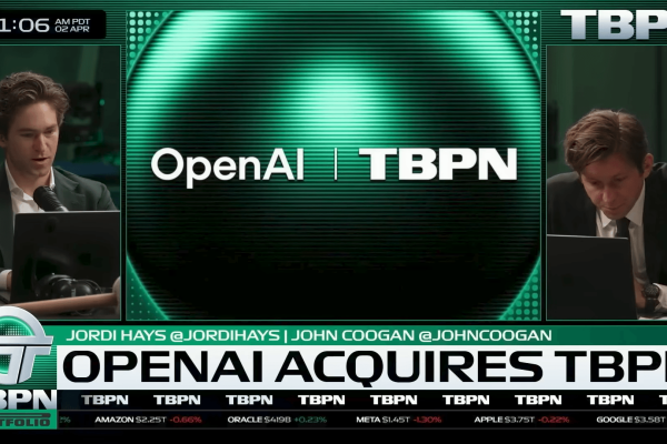 OpenAI Acquires Tech Talk Show TBPN to Influence AI Coverage