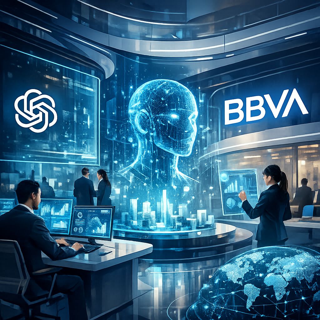 BBVA OpenAI partnership - BBVA Accelerates AI-Driven Banking Transformation with OpenAI Partnership