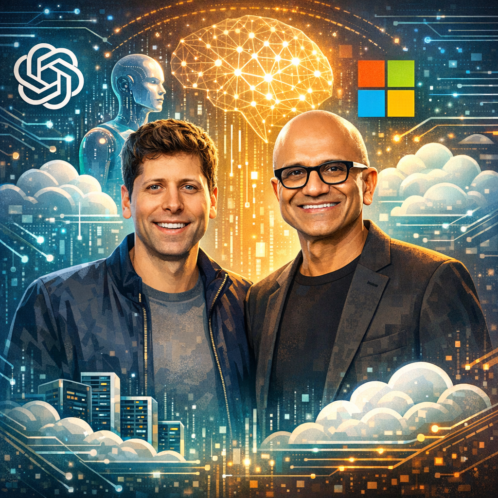 Sam Altman Microsoft partnership - Sam Altman, Microsoft and the New Balance of Power in AI