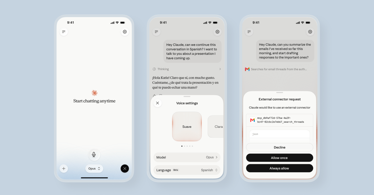Claude voice mode analysis - Is Claude’s new voice mode a sign that Anthropic is chasing ChatGPT on OpenAI’s turf?
